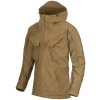 Helikon-Tex PILGRIM Anorak Jacket® - COYOTE (Odolný pieskovohnedý anorak od Helikontexu je z vodeodolného, ľahkého a pružného DuraCanvasu)