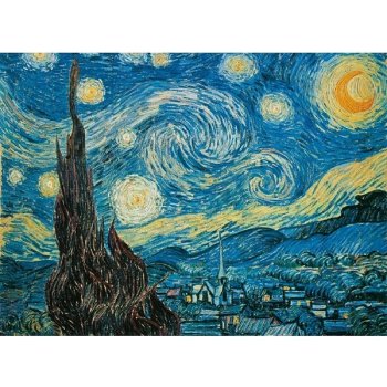 Clementoni Hvězdná noc Van Gogh 500 dielov