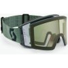 Lyžiarske okuliare SCOTT React AMP Pro soft green/black/amp pro white chrome/pro green
