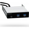 CHIEFTEC MUB-3003C, predný panel s 1x USB typu C a 2x USB typu A