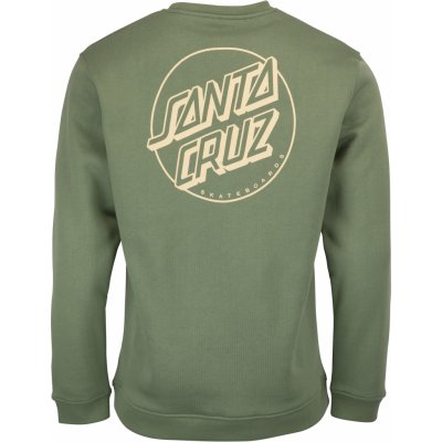 Santa Cruz OPUS DOT STRIPE CREW Vintage Ivy