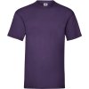 Fruit of the Loom Tričko Valueweight T, krátký rukáv, pánské COT16103635005-purple 2XL Purpurová