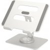 NEDIS stojan na tablet / univerzálny / Full Motion / natočenie 360 ° / hliník / strieborný