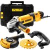 DEWALT Elektrická 1 500 W uhlová brúska 125 mm DWE4257KT-QS