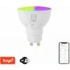Immax 07119B-2 NEO PARED vonkajšie nástenné bodové svietidlo GU10, LED 5,5W/350lm 2700-6500K RGB IP65 šedá