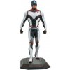 Avengers Endgame Marvel Movie Gallery PVC Statue Captain America (Team Suit) 23 cm