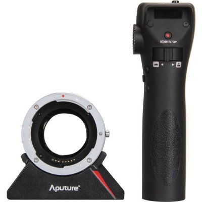 Aputure dálkově ovládaný DEC adaptér pro objektivy Canon na MFT