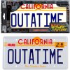 Back to the Future - 1/1 Outatime DeLorean License Plate