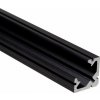 Ledco difuzora Rohový hliníkový profil CC23 čierny, 19x19mm, bez difuzora N14