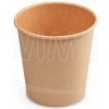 Wimex Papierový pohár kraft O62mm 110ml XS: 0,08L/4oz (50 ks) - náhrada QQ53