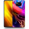 Picasee silikónový čierny obal pre Xiaomi Poco X3 - Electric