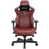 anda-seat Anda Seat Kaiser 3 XL bordová otočná kožená herná stolička