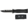 Nôž zatvárací motýlik K25 02131 Tactical - čierny