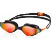 Plavecké okuliare AQUA SPEED Blade Mirror Black/Orange OS