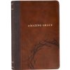 Journal Classic Two-Tone Brown Crown of Thorns/Amazing Grace Isa. 53:5 (Pevná)