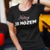 Tričko s potlačou SORRY JA MÔZEM Pánsky Čierna L