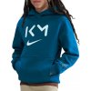 Mikina s kapucňou Nike Kylian Mbappe Club Hoody Kids ii1502-301 Veľkosť XS (122-128 cm)