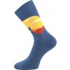 Unisex ponožky Lonka, KEMP Modrá,Žltá,Červená, 43-46