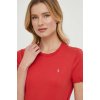 Tričko Polo Ralph Lauren dámsky, červená farba, 211891673 XS