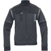 CERVA MAX ECO STRETCH / Strečová pracovná bunda 2v1, odopínacie rukávy - čierna 60