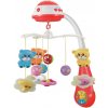 Baby mix 37046 AleFS 3 Kolotoč nad postieľku so svetelným projektorom červená