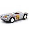 Cararama Porsche 550A Racing Silver 1:43