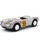 Cararama Porsche 550A Racing Silver 1:43