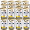 RAFI CAT vlhké krmivo plechovky PRE MAČKU MIX CHUTÍ hovädzie mäso hydina ryba 24X415G