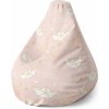 Sablio Sedací vak Pear Skladacie lodičky - 140 x 100 x 25 cm