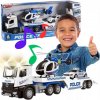 TRUCK AUTO ODŤAHOVKA S.W.A.T. SPOLU S HELIKOPTÉROU A AUTOM