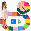 Masážna podložka Ortek Dinosaury Puzzle 12 prvkov+ 8 trojuholníkov