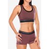 Športová podprsenka Ortovox 185 Rock N Wool Sport Top - chestnut