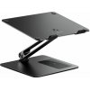 Alogic Elite Aluminum Laptop Stand Wireless Charger Black