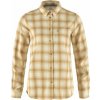 Fjällräven Övik Flannel Shirt W, Veľkosť M, Farba CHALK WHITE-DUNE BEIGE