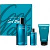 Davidoff Cool Water EDT 75 ml + EDT 15 ml + sprchový gél 50 ml pre mužov