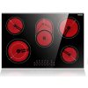 Karinear KNC-D58404 Keramická varná doska 5 platničiek 8400W 77cm