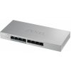 Zyxel GS1200-8HP 8-port Desktop Gigabit Web Smart switch, 4x PoE 802.3at, PoE budget 60W, fanless