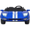 Elektrické autíčko FORD GT pre deti – modré, 24 V, dvojmiestne