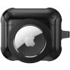 AppleKing 2v1 superodolný ochranný obal pre AirPods 3 / AirTag 1 / 2 - čierny - možnosť vrátiť tovar ZADARMO do 30tich dní