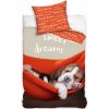 TipTrade bavlna obliečky šteniatko motív Sweet dreams 100% bavlna 70x90 140x200
