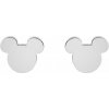 Disney Mickey Mouse oceľové náušnice E600179L-B.TP