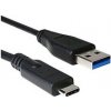 C-Tech CB-USB2C-10B USB 2.0 AM na Type-C (AM/CM), 1m, černý