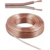 PremiumCord Reproduktorové káble 100% CU meď 2x 1,5mm 10m (kjpr-01-10)