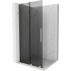 MEXEN/S - Velar L Sprchová zástena posuvná Walk-in 110 x 200, grafit 8 mm, nikel kartáčovaný 871-110-003-43-97