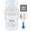 Dojčenská fľaša NUK Perfect Match Temperature Control 150 ml biela