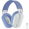 Logitech G435 Lightspeed biela / bezdrôtové slúchadlá / mikrofón / USB LIGHTSPEED prijímač (981-001074)