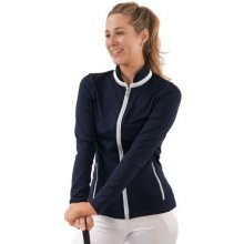 Pure Golf Mist Full Zip Mid Layer Navy