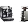 La Pavoni Cellini Classic, black + Eureka Mignon Libra, CR chrome