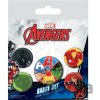 Pyramid International Sada placek Marvel Avengers Assemble