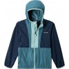 Chlapčenská vetrovka Columbia, BACK BOWL HOODED WINDBREAKER tmavo modrá,tmavo zelená,Biela L